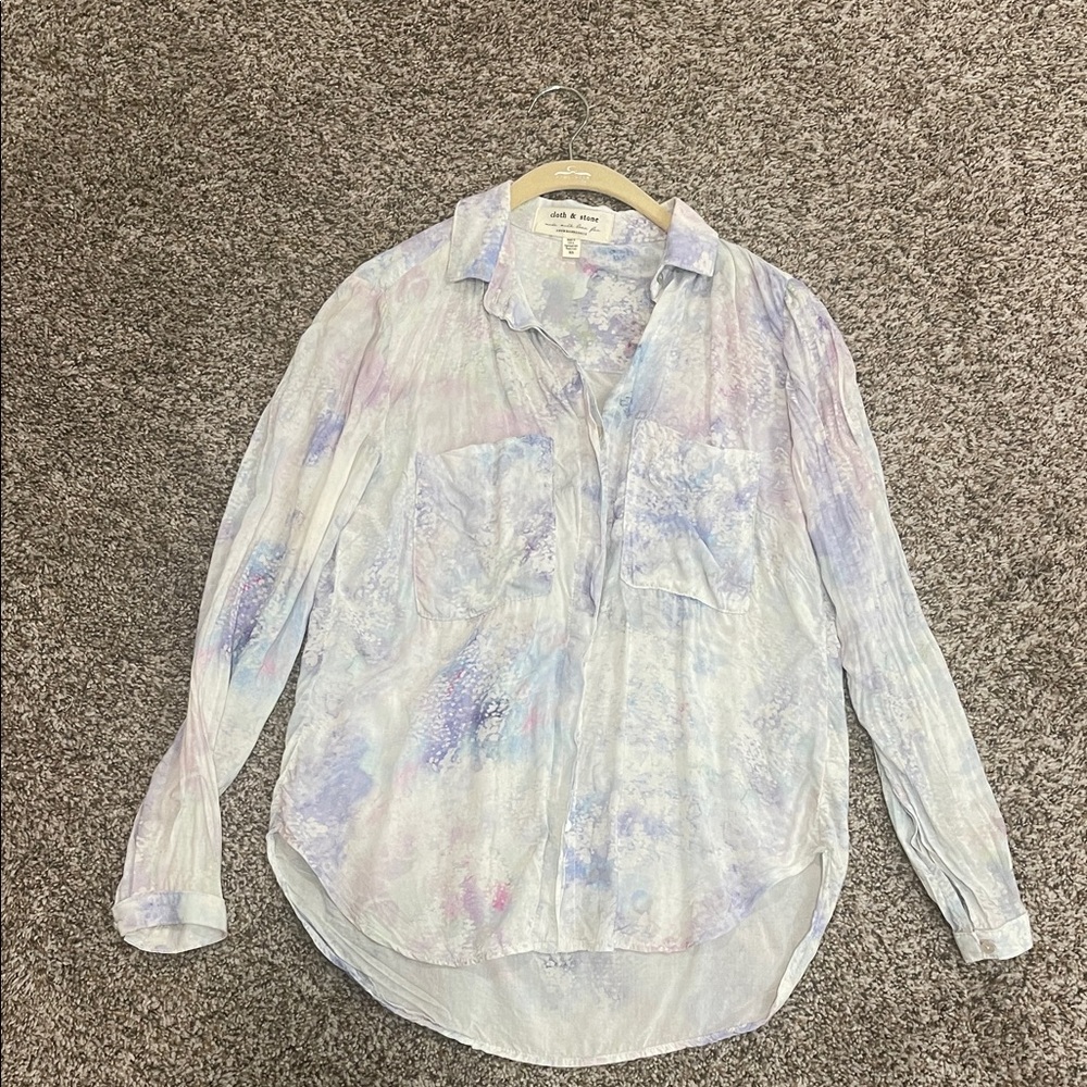 Anthropologie Multicolor Button-Down Shirt size XS
Brand cloth and stone - Picture 2 of 7